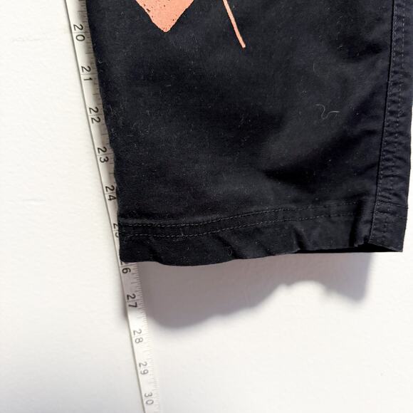 Roark Layover Jumpsuit Zip Front Black Floral Print Utility One Piece Size M - Picture 9 of 16